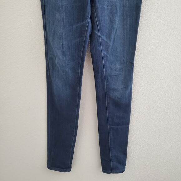 AG Adriano Goldschmied Jeans 24 Blue Maternity Skinny Full Panel Stretchy - Picture 3 of 9